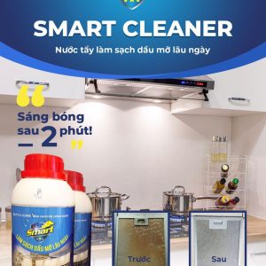 SMART CLEANER-TẨY DẦU MỠ BÁM LÂU NGÀY- HCMT - Ảnh 2