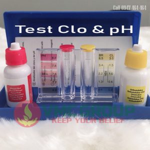 BỘ TEST NƯỚC BỂ BƠI TEST HÀM LƯỢNG CLO VÀ pH - Ảnh 2