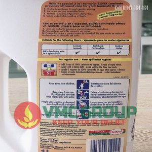 NƯỚC LAU SÀN GỖ SOFIX LAMINATE- HCMT - Ảnh 3